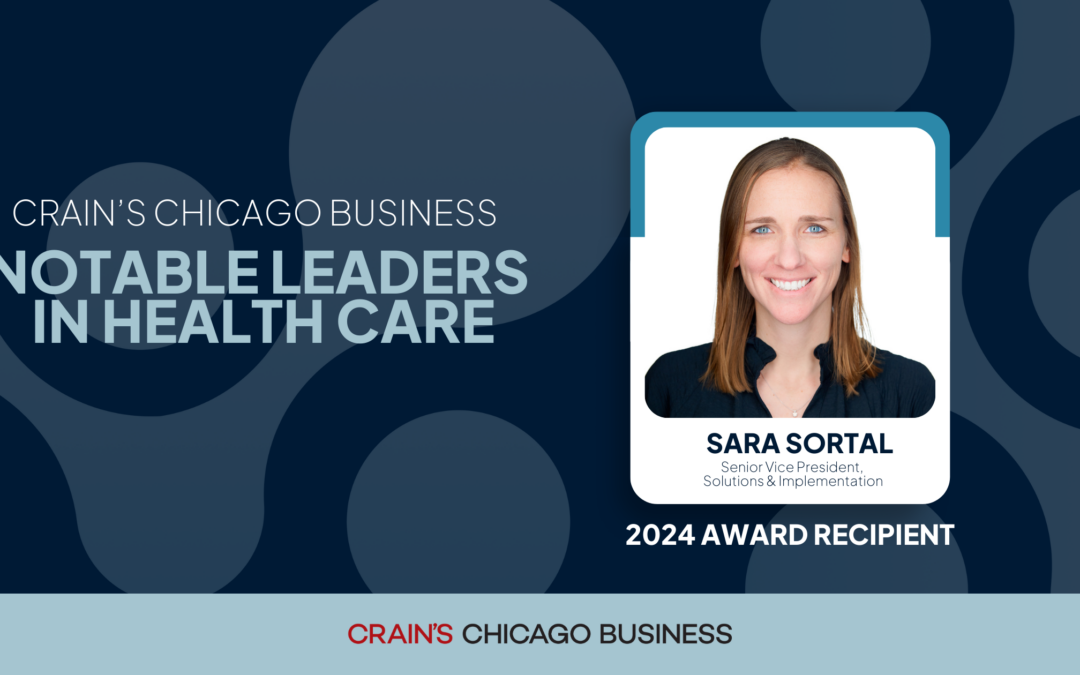 Celebrating Sara Sortal: Synapse Health’s Senior Vice President Named Notable Leader in Health Care by Crain’s Chicago Business